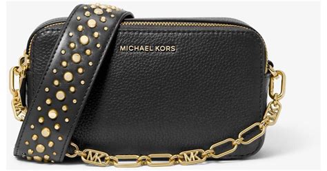 MICHAEL Michael Kors Pebble Leather Zip